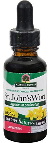 Nature's Answer St. John's Wort Young Flowering Tops with Organic Alcohol, 1-Fluid Ounce