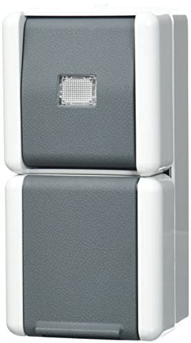 Jung 871W SCHUKO-Steckdose mitTaster 1pol.Schlieáer