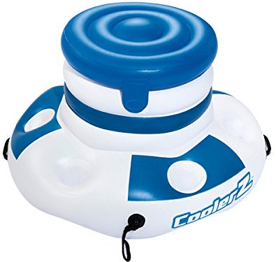 Bestway - Glacière flottante avec 6 porte-gobelets, diamètre 70 cm