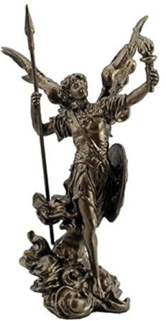 Unbekannt 11,4 cm Poly Stein Erzengel Uriel Figur Statue Home Decor