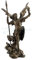 Unbekannt 11,4 cm Poly Stein Erzengel Uriel Figur Statue Home Decor