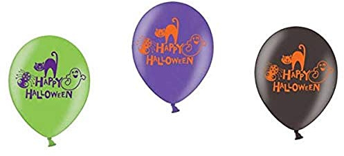 Amscan 999920 Balloon: Pk6 27.5 Happy Hallo