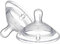 Chicco Tétine Silicone Natural Feeling Flux Rapide Bout Allongé x 2 6 Mois+