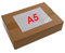 Abdeckung 100 A5 Aktentasche transparente Kleber - selbstklebende Abdeckung Versand 225 x 165 mm (A4 gefaltet in zwei)
