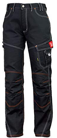 Urgent Arbeitshose Bundhose Hose URG-B 315g/m², Schwarz, 44