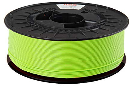 NuNus PETG Filament 1,75mm Made in Europe Premium Qualität PET 1,75mm Polyethylenterephthalat Lebensmittelecht Filament (Grün)