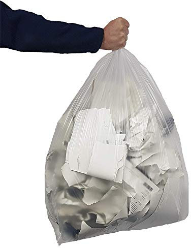 IDEAL 365 Clear Household Recycling Bin Bags - Pack of 200
