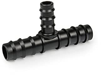 Bradas Zubehör für Tropfschlauch T-Stück 2x16mm 1x12mm Erweiterungsstück 7348