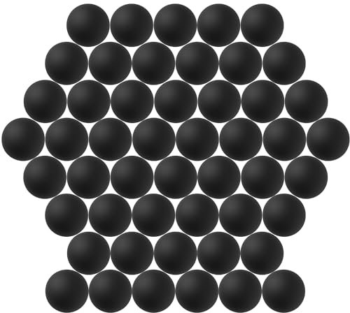 Jedulin Tischtennisbälle, 40 mm, 50 Stück, sortierte farbige Tennisbälle, mehrfarbige Kunststoffbälle, lustige Bier-Pong-Bälle, Großpackung für Bier-Pong-Bälle, Kunst und Handwerk, Party-Dekoration,