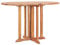 vidaXL Teak Massiv Schmetterling Gartentisch Klappbar Esstisch Klapptisch Holztisch Tisch Gartenmöbel Balkontisch Teaktisch 120x70x75cm