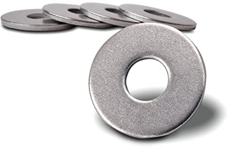 PROTECH 5 Stück Große Unterlegscheiben M14 Edelstahl A2 DIN 9021 V2A Rostfreie Karosseriescheiben Beilagscheiben U-Scheiben mit großem Außendurchmesser