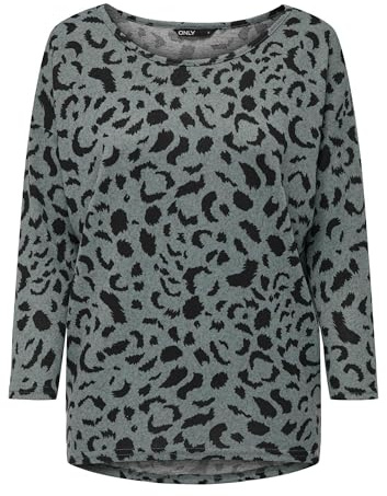 Only Onlelcos 4/5 Solid Top Jrs Noos Maglia a Maniche Lunghe Donna