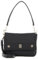 Tommy Hilfiger Damen Umhängetasche My Tommy Shoulder Bag Klein, Schwarz (Black), Einheitsgröße