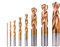 1 pc forets en carbure de tungstène 1.0-12mm foret hélicoïdal revêtement TiCN forets en carbure monobloc pour le forage dur des métaux T-1 pièce 8x40x65