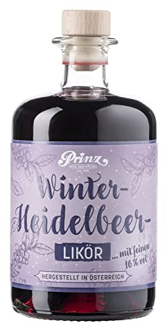 Prinz Fein-Brennerei Winter Heidelbeer Likör 16% 0,5l
