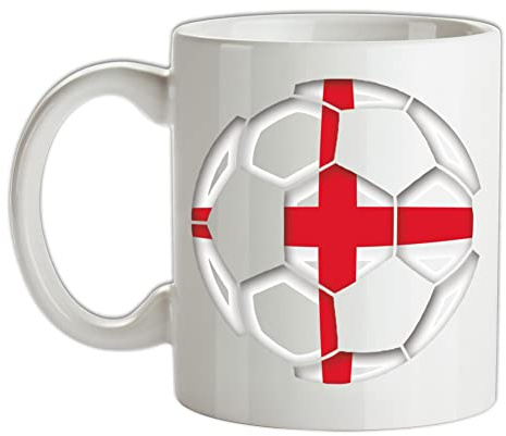 England St George Football - 10oz - Ceramic Mug for Coffee/Tea