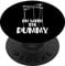 I'm With The Dummy Puppenspiel Puppenspieler-Komiker PopSockets mit austauschbarem PopGrip