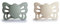 FRIGG Butterfly Silikon Schnuller | Anatomischer Sauger 2er Packung | BPA-frei | Hergestellt in Dänemark | Cream/Sage (Größe 1 (0-6 Monate))