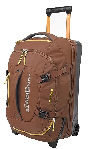 Eddie Bauer Expedition Duffel Bag 2.0 – aus robustem Polycarbonat und Nylon, Rost, 22L, Expedition Duffel 22