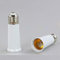 YSJJZRL E14/E27/B22/GU10/G24/E40 Sockel Extender Lampenfassung Verlängerung Lampenfassung Adapter (2 Stück, E27 auf E27 (lang))