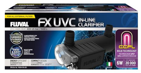 Fluval FX UVC chiarificatore in linea