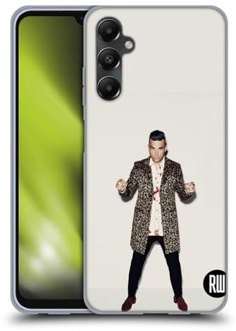 Head Case Designs Offizielle Robbie Williams Tiermuster Mantel Kalendar Soft Gel Handyhülle Hülle kompatibel mit Samsung Galaxy A05s