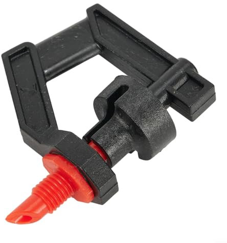Gbtdoface 25PCS di gocciolamento Micro Rotore Irrigatore per 360 Gradi Rotante Tipo G Irrigatore, Irrigazione Ugello Atomizzante Per Alberi Da Frutto, Arbusti, Fiori, Irrigazione Giardino.