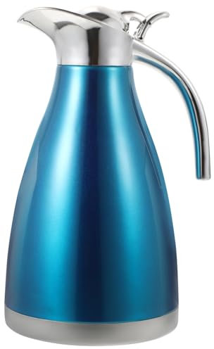 COLLBATH Bollitore Termico Isolato Di Capacità Da 1 5 L in Acciaio Inossidabile Per Casa Ufficio E Attività All'aperto