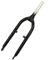 HOHOVYVY Federgabel 20 Zoll,Fahrrad Gabel,20 Zoll Aluminium Gabel Faltrad V Bremse Gabel Top Rohr 28,6 MM * 170 MM(Black)