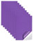Jtnohx Hojas de Espuma Eva Adhesivas, 9 Piezas Goma Despumas Pegajosas para Artesanías, Espuma Artesanal Autoadhesivo 17,78 × 28,7 cm, Revestimiento de Cajones Eva para Cajas(morado)