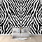 Art Fototapete Zebra-Tiermuster Vlies Tapeten Moderne Flur Wanddeko Wandtapete Wohnzimmer Schlafzimmer Spielzimmer Tapete Wall Art Wandbilder 200x140 cm