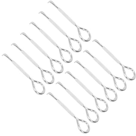 Glomora 12pcs M10 Steel Can Opener,Multi Functional Paint Bucket Can Opener Bottle Opener for Paint Barrels,Beer Cans