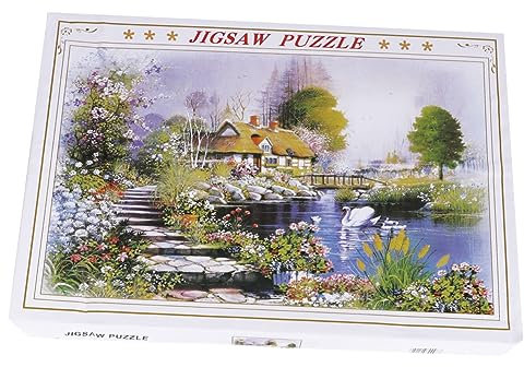 YARNOW Landscape Paper Jigsaw Puzzle Educational Toy for Adults Boys and Girls Puzzle Frame Educational Jigsaw