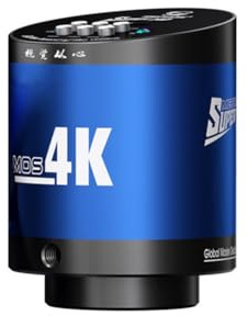 Osmond Caméra Microscope 1080P 60FPS Trinoculaire/Binoculaire pour Microscope Industriel avec Adaptateur CTV pour Téléphone, Réparation de Puce CPU 4K