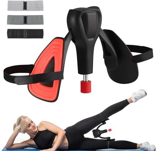 Fippy Entrenador de suelo pélvico para mujeres y hombres, ejercitador interior ajustable de muslos pélvicos, fortalecedor de piernas para uso doméstico