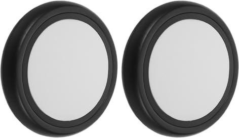 JOINPAYA Paquet de 2 Roues Arrière en Caoutchouc pour Poussette Bébé Diamètre Standard Pièces de Rechange Universelles des Vibrations Accessoires pour Poussettes Adaptées aux Terrains
