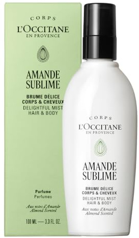 L'OCCITANE - Spray Delizia Corpo & Capelli Mandorla (Amande Sublime) - 100 ml - Note di fresia, mandorla e vaniglia - Prodotto in Francia
