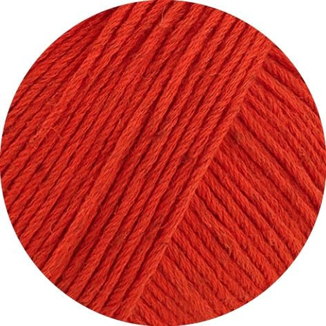 Lana Grossa Solo Lino (Linea Pura) 83 - Leuchtendrot