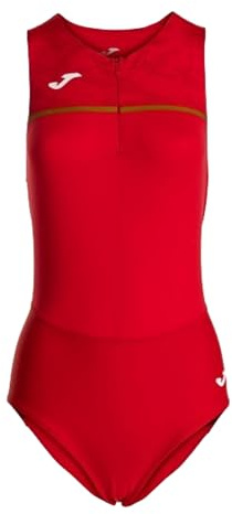 Joma Damen-Lauftrikot, Größen S-XL, atmungsaktiver Sport-Overall mit Frontreißverschluss, Record III