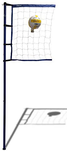 SunSport Volleyball Set - Includes Net, 6 Poles, Extra Straps, Durable Carry Bag & Instructions | Summer Sports