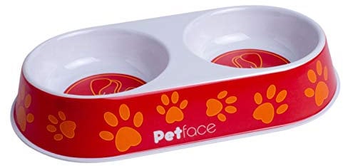 Petface Melamin doppelter Katzenfressnapf