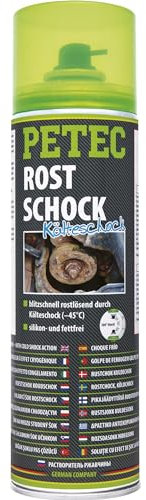 PETEC Rostschock - Kälteschock Spray, 500 ml 70150