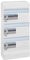 LEGRAND - Tableau Électrique Pré-équipé 3 Rangées Drivia - Equipé de Disjoncteurs et Interrupteurs Différentiels - Pour Logement T5 - Fabriqué En France - Blanc