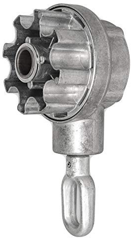 DIWARO.® | Kegelradgetriebe für Markisen | 4,4:1 | blank | für 78mm Nutrohr | Markisengetriebe
