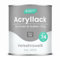Grundmann Acryllack ACL 100 - Weiß 10 Kg - 4in1 Lack inkl. Grundierung - Innen und Außen - Für Holz, Metall, Stein & Kunststoff - Verkehrsweiß RAL 9016