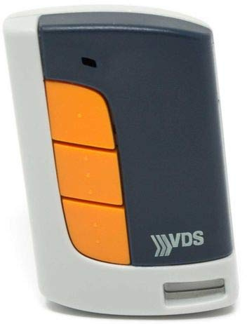 Mando Garaje Original VDS Eco-R 433 MHz. 5 Canales y código evolutivo. Valido para Todos los automatismos de la Marca VDS