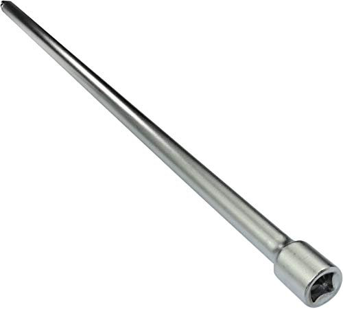 AERZETIX - Estensione/Prolunga/Punta - 3/8x450mm - per chiave a cricchetto manuale/pneumatico - Forma sferica di lato maschio - Adattatore per bussola con 4 lati - in acciaio CR-V - C45118