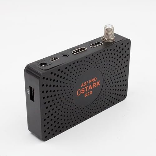 OStark AS7 Pro DVB-S/S2/S2X Satellite Receiver Satellite Decoder TV Box 1080P H.265 Include USB WiFi Support CCCAM Support Favorites Group