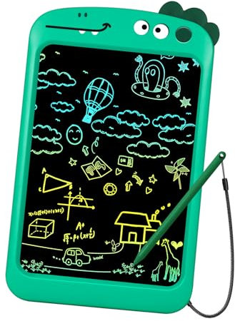 Fogray Kids Toys 10.5 LCD Writing Tablet for Boys and Girls Toddler Educational Boy Dinosaur Toys Age 2-7 Drawing Tablet for 2-7 Year Old Boys Gift (10.5” Dinosaur Board)