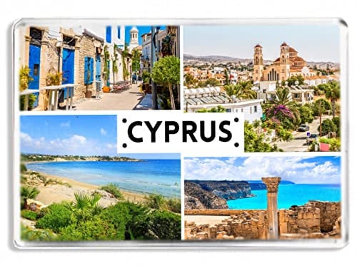 Cyprus - Europe - Souvenir Tourist Fridge Magnet - Novelty Keepsake Gift